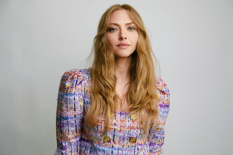 Amanda Seyfried poses for a portrait to promote the television miniseries "The Crowded Room" in June.
