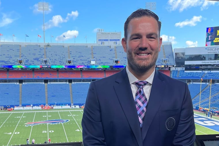 Eagles preseason announcer Ross Tucker will call Sunday's Eagles-Commanders game on CBS.