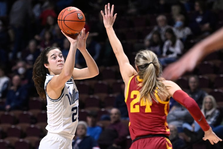 Villanova's Maddy Siegrist is the second-ranked scoring leader in NCAA Division I women's basketball, leading a Wildcats team sitting at 9-3 entering the thick of conference play.