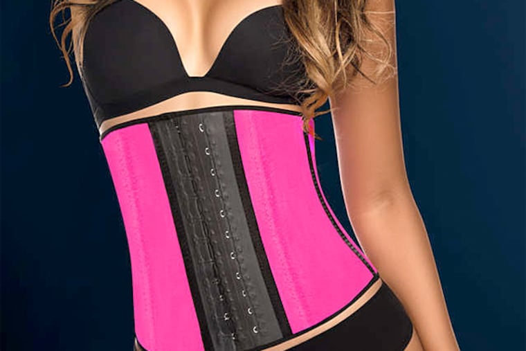 Similar to the Workout Band ($54.99) sold by HourglassAngel.com, a workout corset like this will support long-term slimming and help you lose inches through the science of compression. Ideal for the gym, the latex lining stimulates thermal activity and perspiration, mobilizing fat and toxins. You will see results as soon as you put it on. For a more traditional, everyday waist trainer, the AMIA Cincher is your go to garment. It sculpts inches from your midsection and enhances your curves while increasing thermal activity in your core.