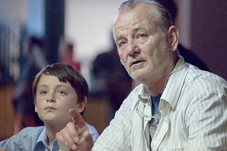 Jaeden Lieberher and Bill Murray star in "St. Vincent." (Atsushi Nishijima)