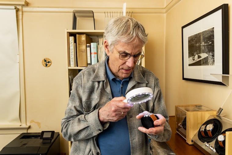 The author, psychologist, and horologist Walt Odets, at home in Berkeley, Calif., July 3, 2025. Odets, whose work with gay men in the Bay Area at the height of the AIDS epidemic led him to write a book on a nearly taboo topic, the survivor’s guilt and depression experienced by men who were not infected with HIV, died at home on July 5, 2026.