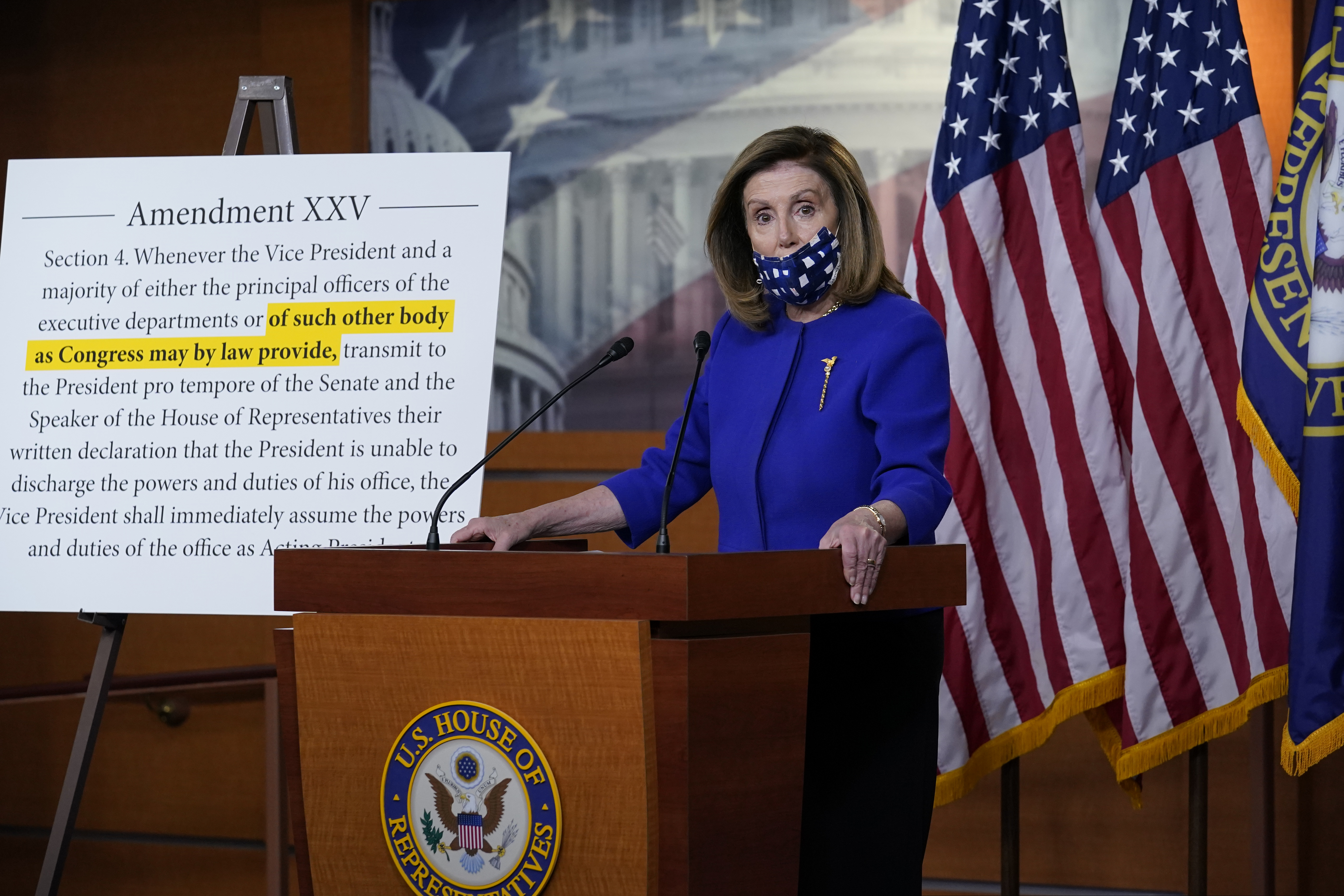 Speaker of the House Nancy Pelosi, D-Calif.