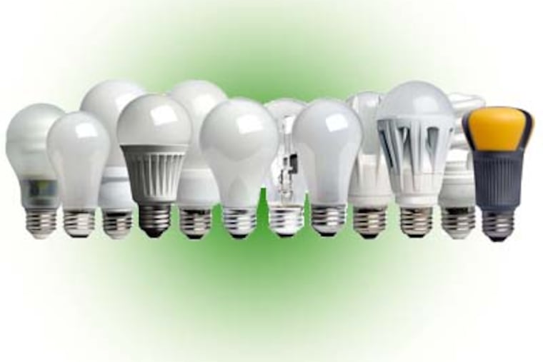 All of these light bulbs—CFLs, LEDs, and energy-saving incandescents—meet the new energy standards that take effect from 2012–2014.
