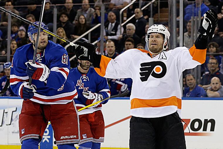 Flyers defenseman Kimmo Timonen. (Seth Wenig/AP)
