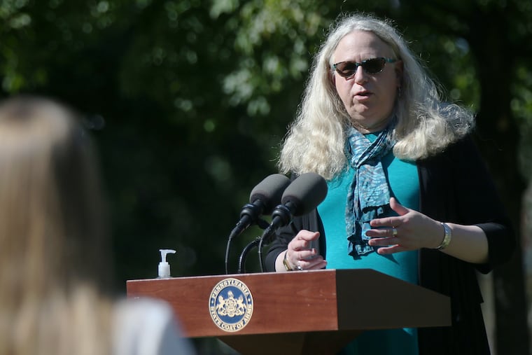 Rachel Levine, who was nominated by President Joe Biden to serve as assistant health secretary, oversaw the Pennsylvania Department of Health through the first year of the pandemic, which has killed thousands of people in long-term care facilities.