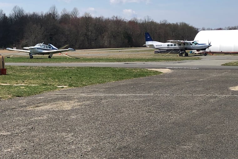 File photo of Cross Keys Airport in Gloucester County.