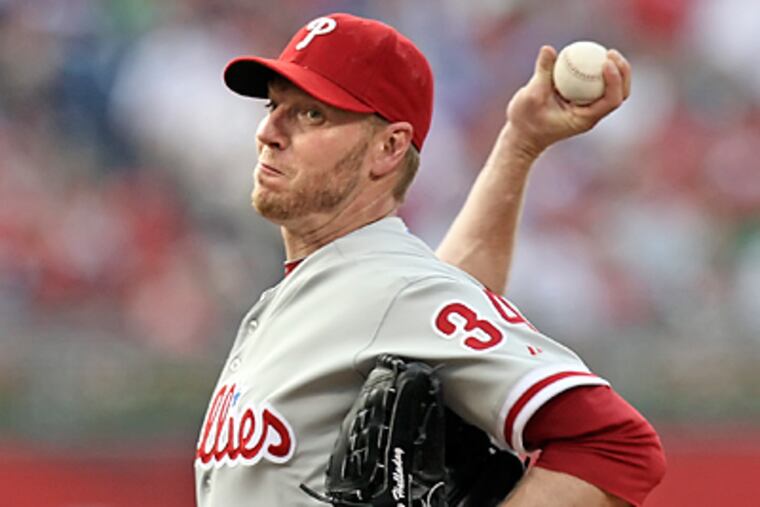 Roy Halladay has been named to the 2010 all-star team. (Steven M. Falk / Staff Photographer)