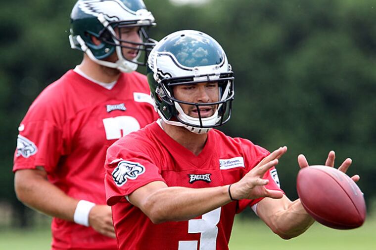 Eagles quarterback Mark Sanchez. (Michael Bryant/Staff Photographer)