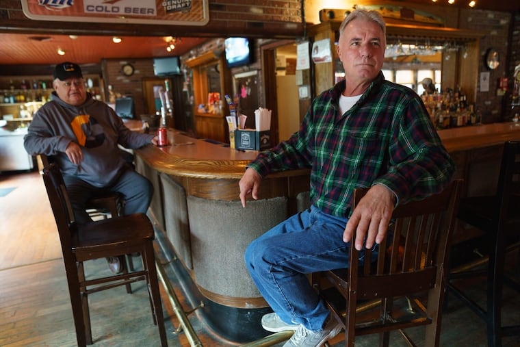 Mark Yezzi (right) at Little Ease Tavern, in Franklinville, NJ.: “I don’t think it was a waste of time, but I can’t stand how they were dragging it out."