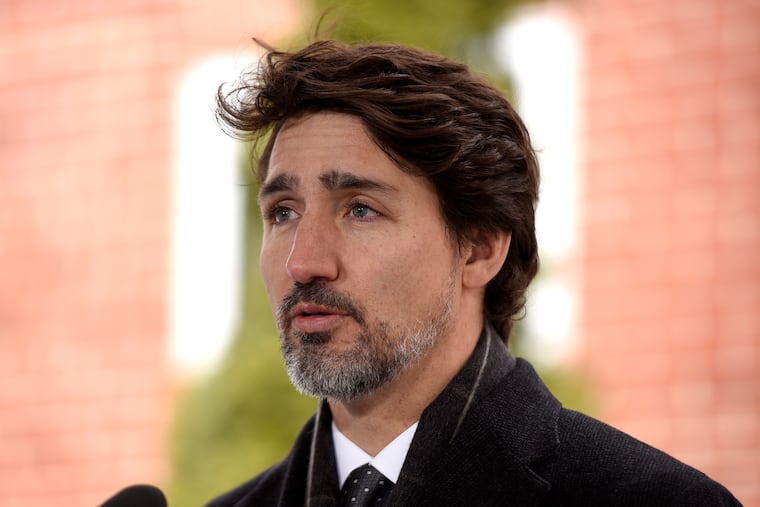 Canadian Prime Minister Justin Trudeau, shown at a news conference last month.