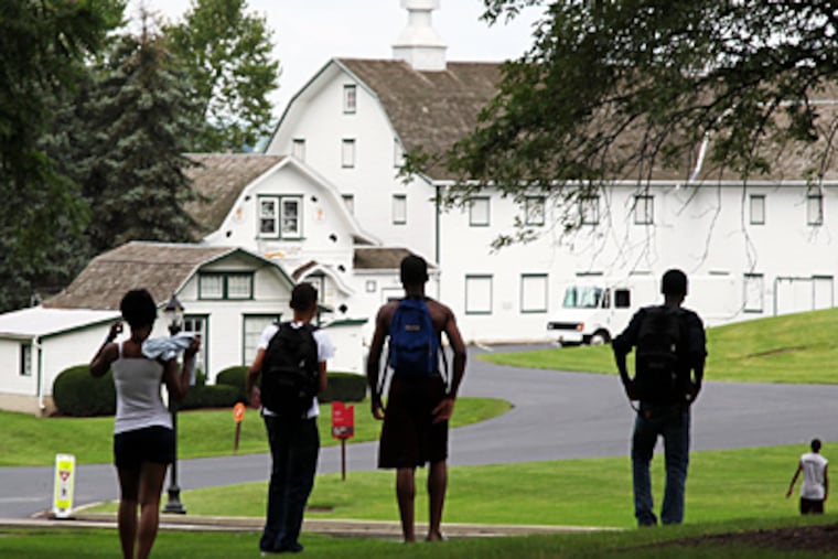 The Hershey School enrolls 1,850 boarding students. Its campus is 90 miles west of Philadelphia on the Pennsylvania Turnpike. (Laurence Kesterson / Staff Photographer)