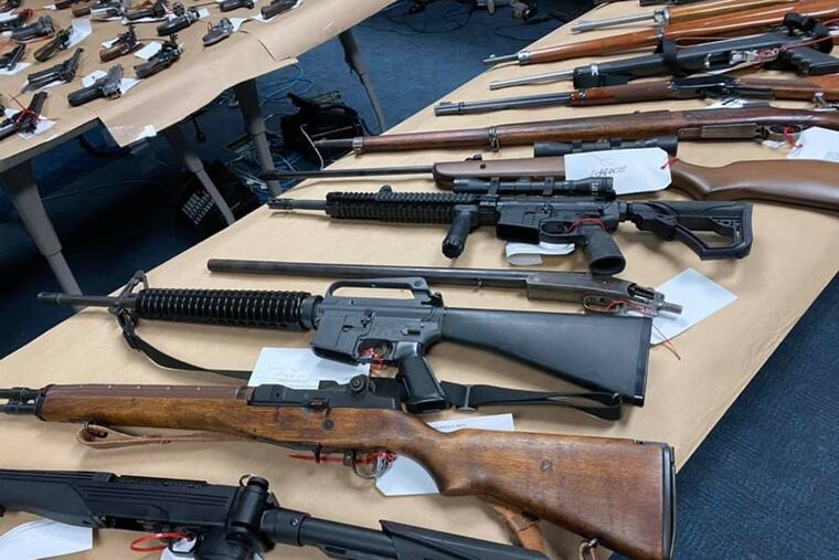 The easy availability of guns adds another dangerous element to the coronavirus crisis. (Anaheim Police Department/TNS)