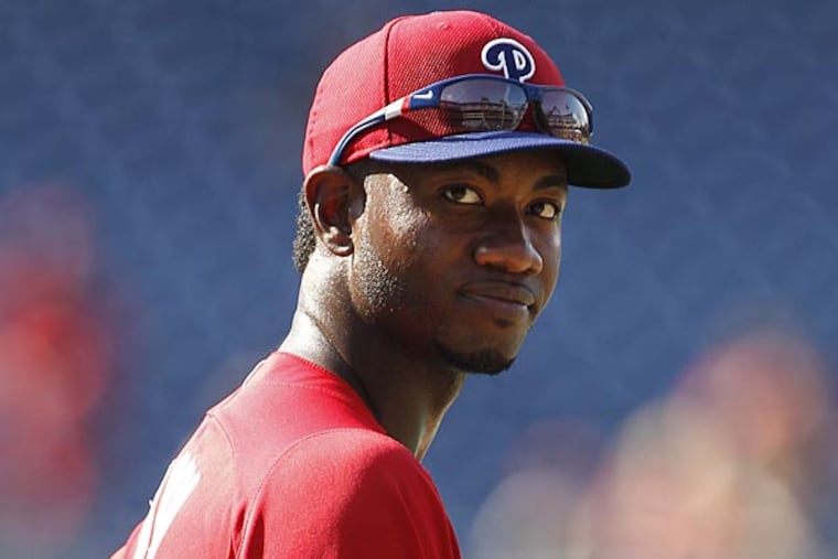 Phillies outfielder Domonic Brown. (Yong Kim/Staff Photographer)