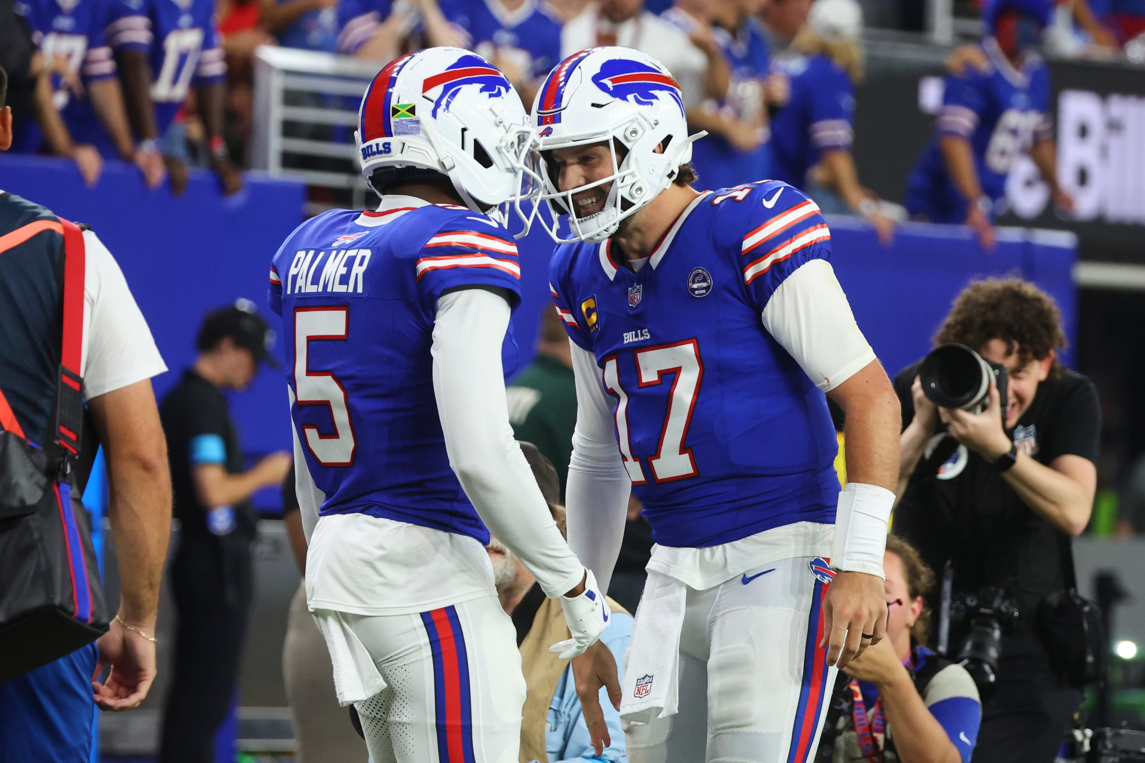Joe Brady's aggressive approach to Bills offense validated in Josh Allen's production through 2 wins