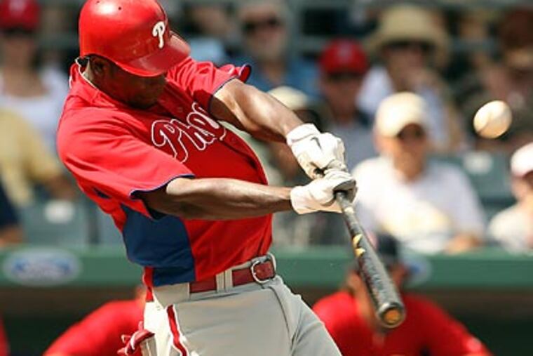 John Mayberry Jr. made the Phillies' Opening Day roster. (Yong Kim/Staff Photographer)