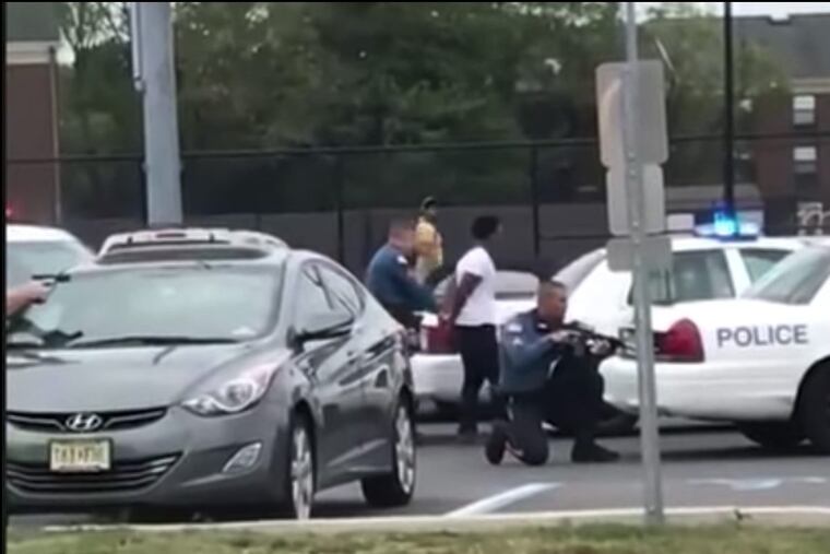 Altaif Hassan, a Rowan University pre-med senior, was ordered out of his car after Glassboro police received a report of a man with a gun in a car similar to his.