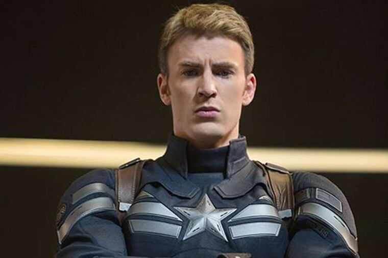 Chris Evans, "Captain America: The Winter Soldier."
