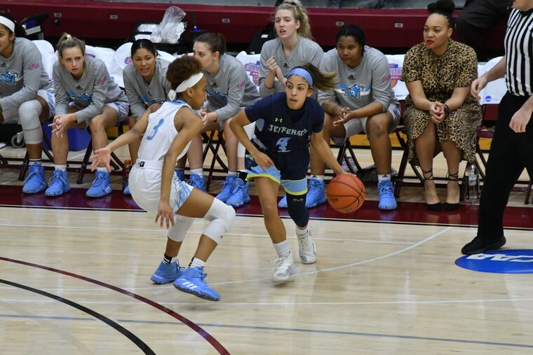Jefferson University point guard Alynna Williams hit two three-pointers in the last two minutes to secure an NCAA bid.