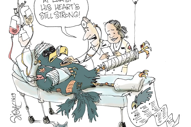 Carson Wentz and Eagles have heart.