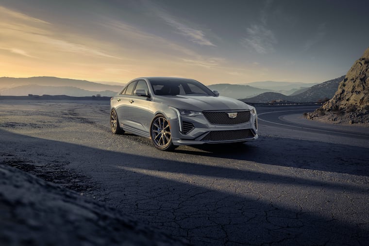 The 2023 Cadillac CT4-V continues the model with few changes since its 2020 debut, but it’s so handsome, that’s OK.