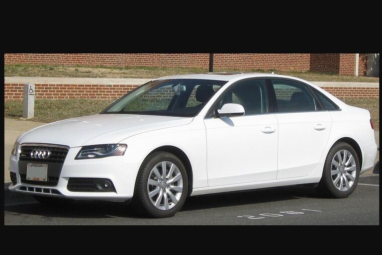 A vehicle similar to this was seen speeding away from where a 56-year-old Haverford man was fatally shot during an apparent road-rage incident Friday morning in Upper Darby.