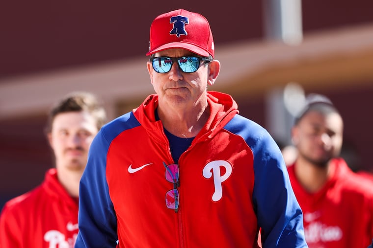 Manager Rob Thomson would like the Phillies to avoid another rocky start in the early months of the season.