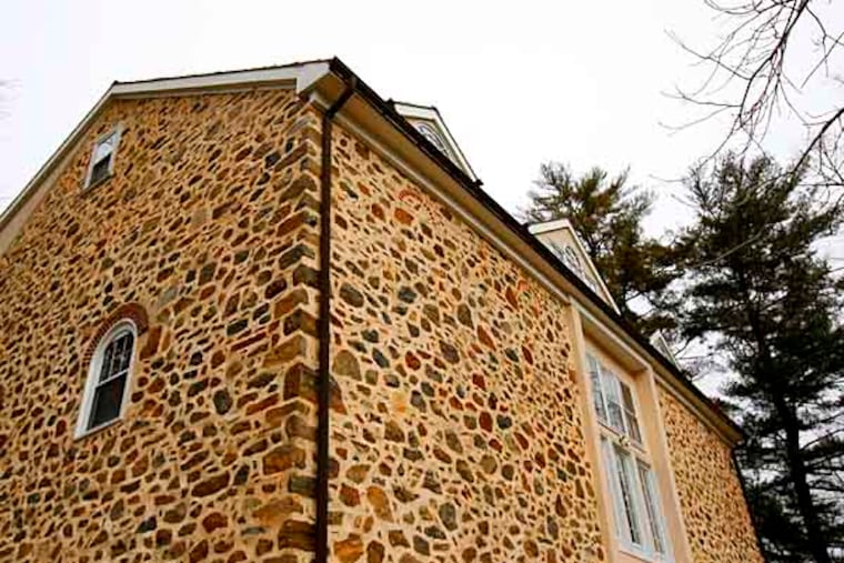 People are concerned about plans to raze an 1811 barn near the grounds of the Devon Horseshow complex to make way for housing. January 25, 2013. MICHAEL S. WIRTZ / Staff Photographer ).