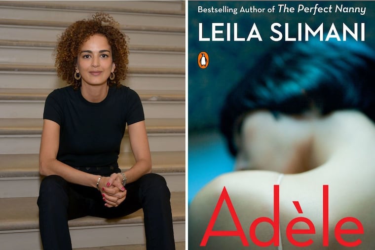 Left: Leila Slimani, author of "Adele."
