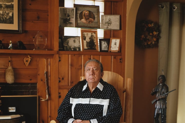 Ernie LaPointe, a great-grandson of Sitting Bull, at his home in Lead, S.D., June 7, 2026. As the 150th anniversary of the Battle of the Little Bighorn approaches, relatives of Sitting Bull and George Armstrong Custer still grapple with the legacy of a contentious moment in U.S. history.