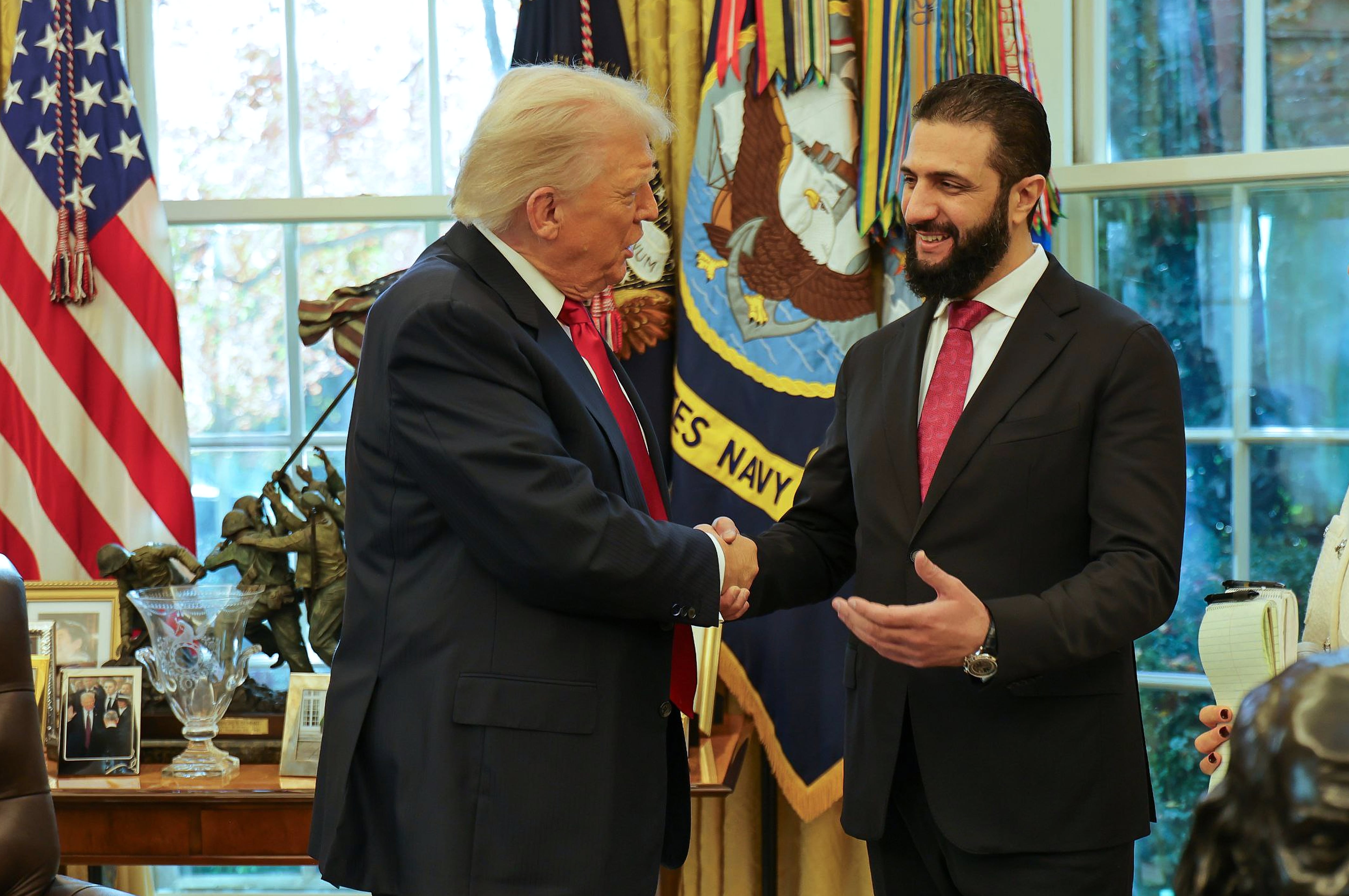 Trump presses Syria to take on Hezbollah, raising alarm in Lebanon and Israel