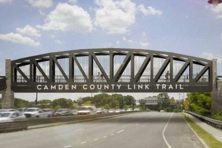 Camden County plans to build a pedestrian bridge at U.S. Route 130 in Camden at the intersection of North Park and 130 at the Golf Academy driving range. It also plans another bridge in Camden to cross the Cooper River at Flanders Boulevard, not far from Campbell's Soup Co. headquarters and the Subaru office complex.