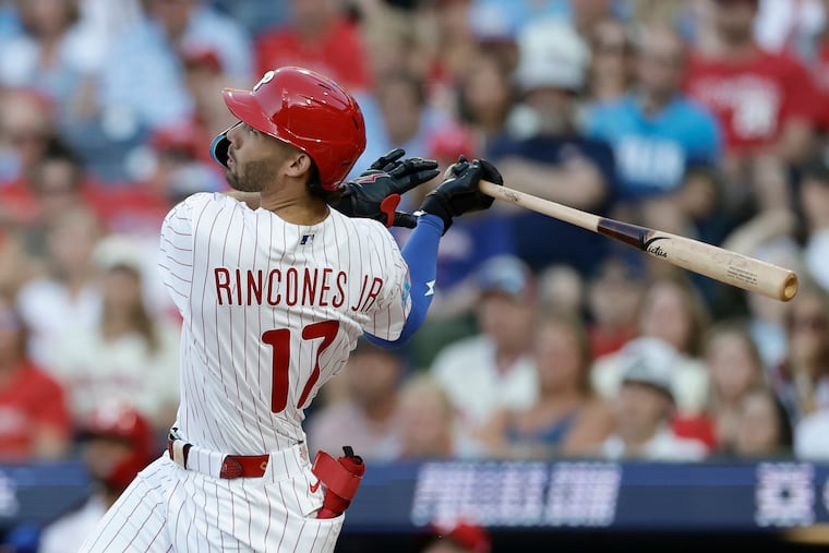 Gabriel Rincones Jr.'s second-inning home run started off the scoring and the Phillies never trailed.
