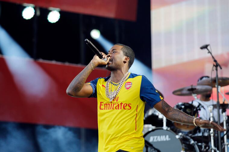 Meek Mill, seen in this file photo performing at Made in America in 2018, plays The Met Philly this weekend. Ticket sales of all Met shows benefit the Fund for the School District of Philadelphia.