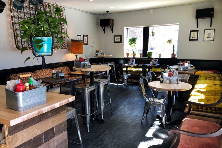 Luna Cafe's Kensington location is at Third Street and Cecil B. Moore Avenue.