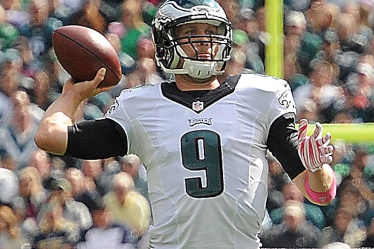 Eagles quarterback Nick Foles. (Clem Murray/Staff Photographer)