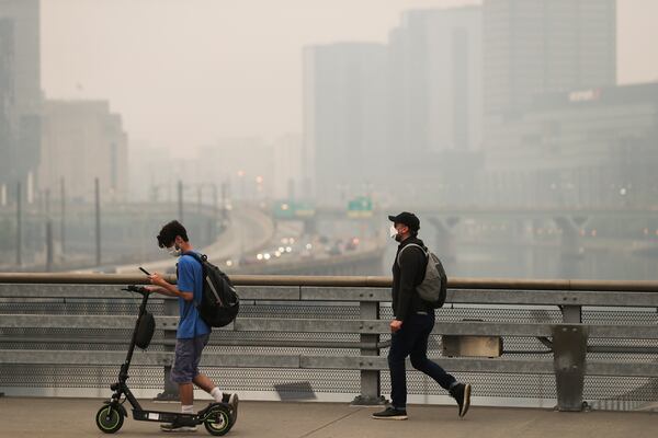 Philadelphia smoke, poor air quality forecast to linger