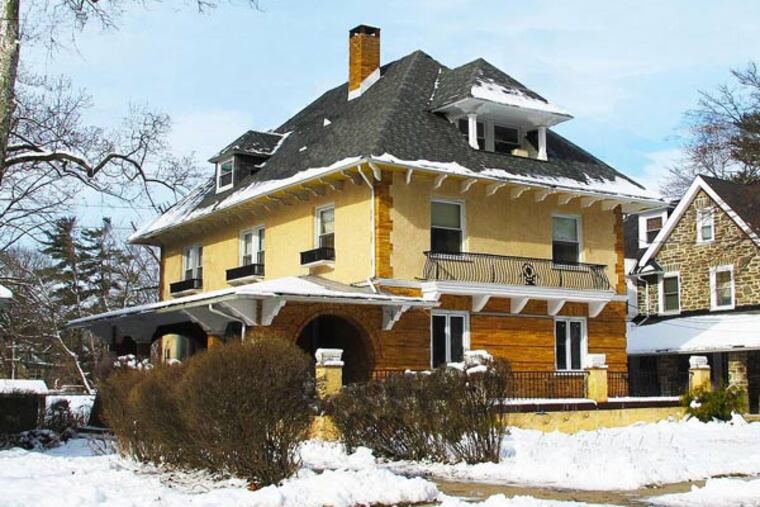 This West Mt. Airy home, located at 539 Pelham Road, is on the market for the first time in 50 years.