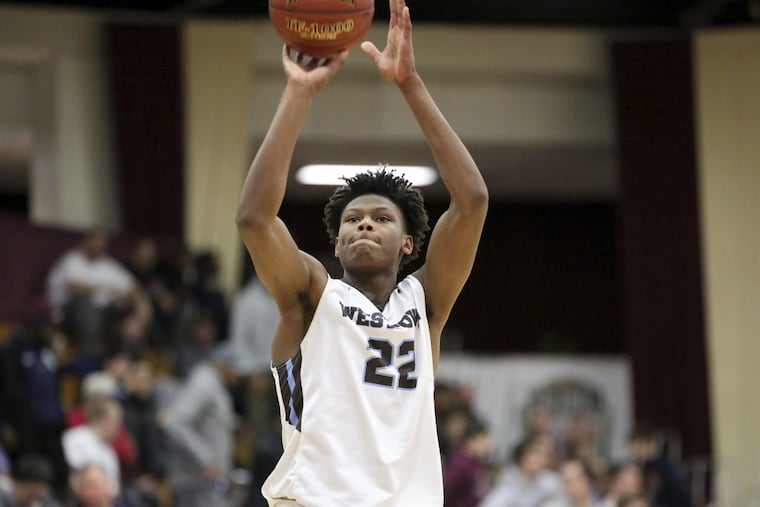 Westtown School’s Cameron Reddish has committed to Duke.