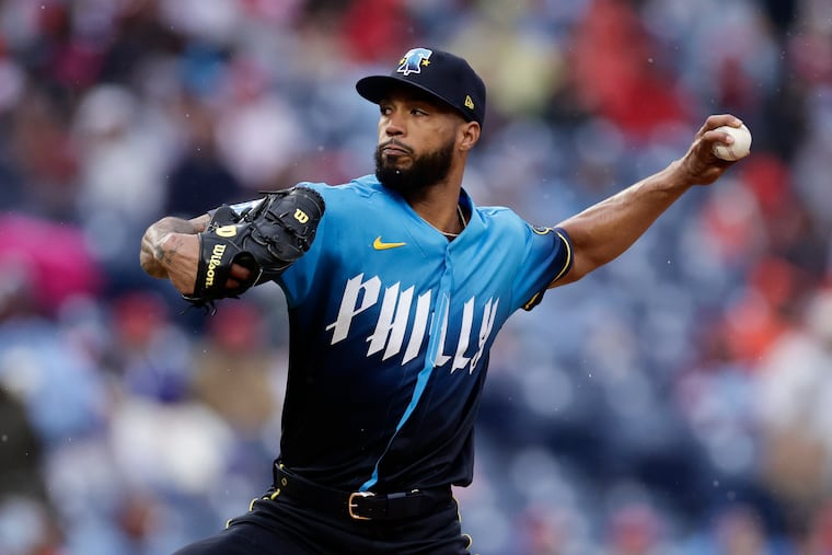 Cristopher Sánchez pitched eight scoreless innings in a 1-0 loss on Friday.