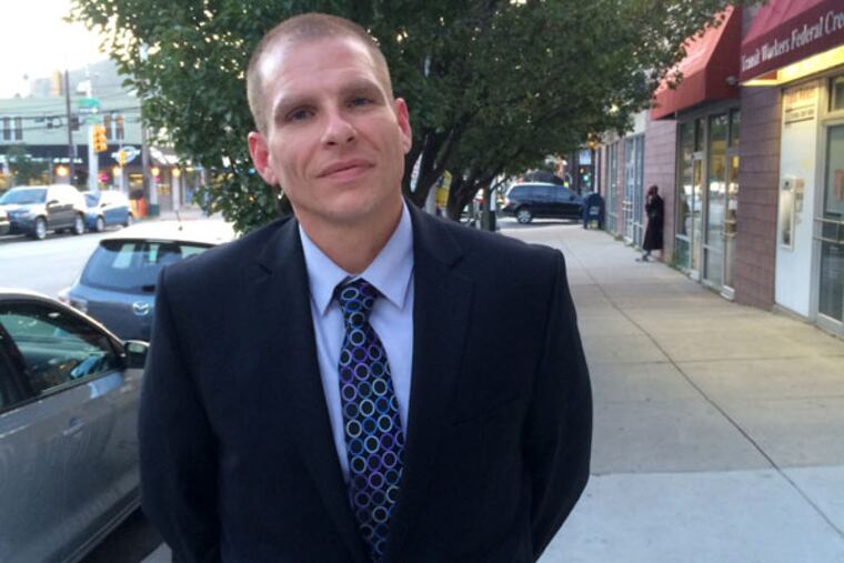 Jeff Copeland was excited about meeting with — and being mentioned by— the president. (VINNY VELLA / DAILY NEWS STAFF)