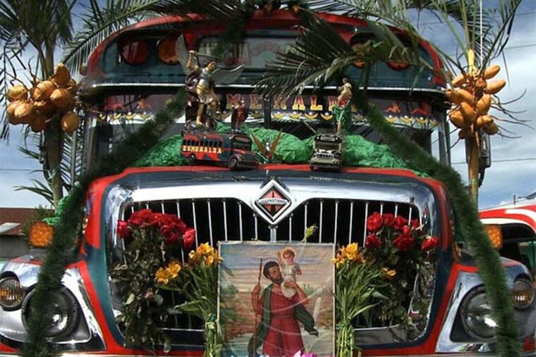 Mark Kendall's "La Camioneta: The Journey of One American School Bus" will be shown Tuesday in Bryn Mawr.