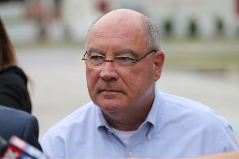 Former Radnor Township Commissioner Phil Ahr, pictured here in an October 2017 file photo, turned himself in to federal authorities on Thursday after being indicted on five additional child pornography counts.