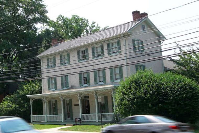 Main Street, Collegeville, across from Ursinus College, a hallmark of the borough that adds 1,300 to its population when school is in session. (Michael Bryant / Staff Photographer)