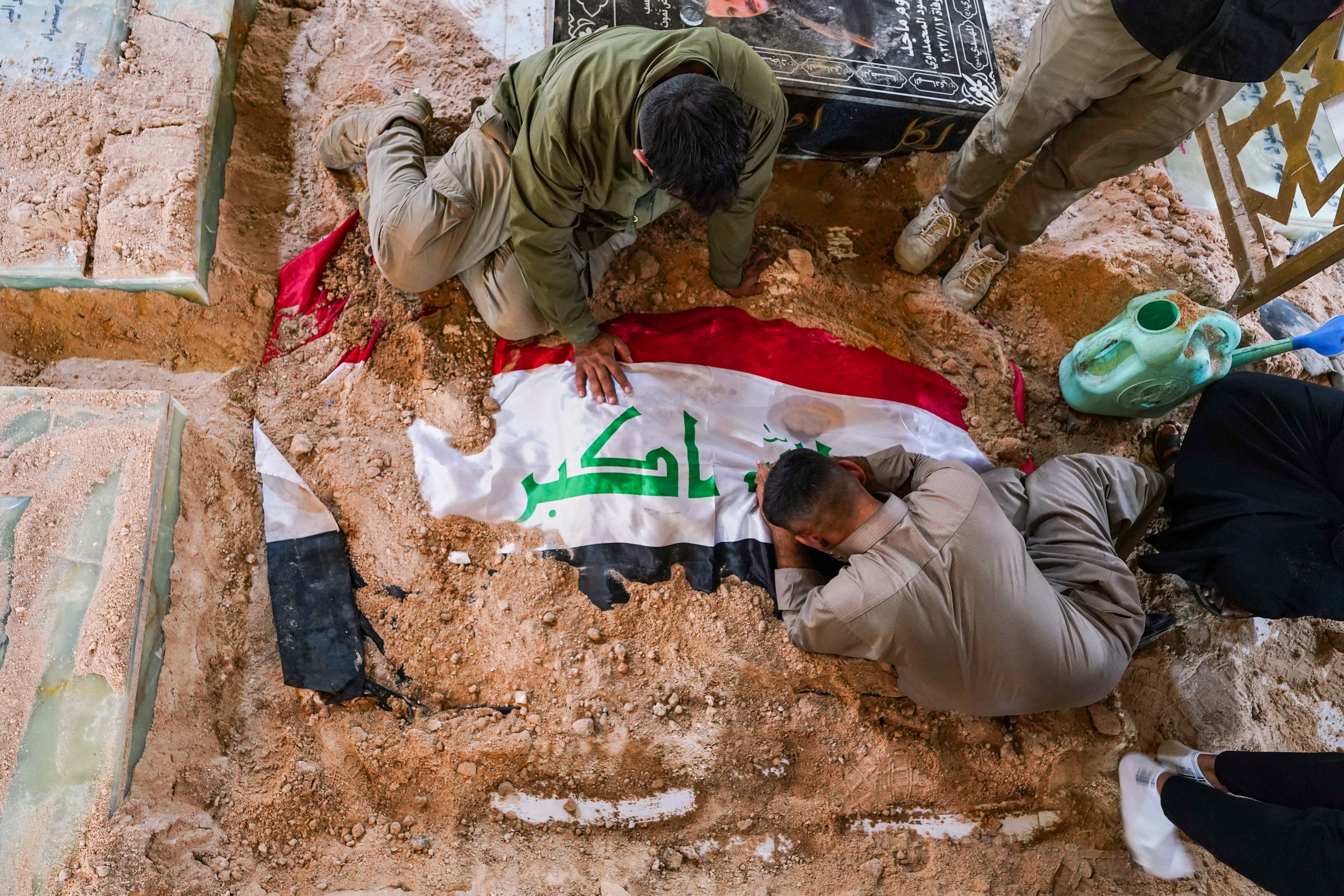 Funerals for Iraq’s Popular Mobilization Forces fighters, in photos