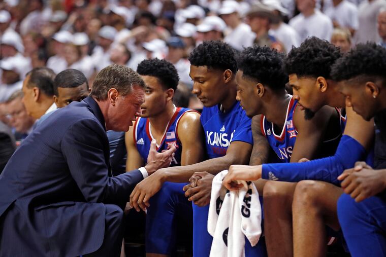 Coach Bill Self and the Kansas Jayhawks have seen an impressive streak end.