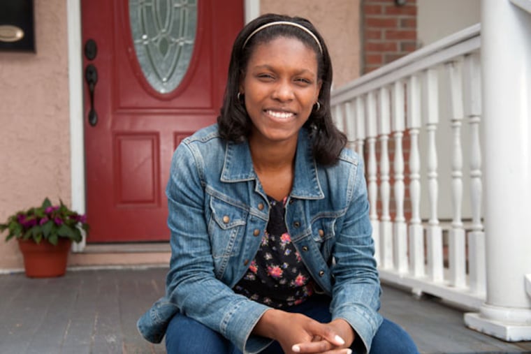 Kanae Taylor plans to study psychology at Drexel. She says she’d like to help reduce the dropout rate by better engaging younger children. (MICHAEL PRONZATO/STAFF PHOTOGRAPHER)