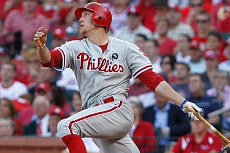 Phillies right fielder Hunter Pence agreed to a one-year, $10.4 million contract for 2012. (Ron Cortes/Staff file photo)