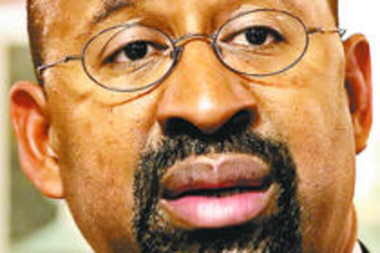 Mayor Nutter's list includes 100 projects worth $2.6 billion.