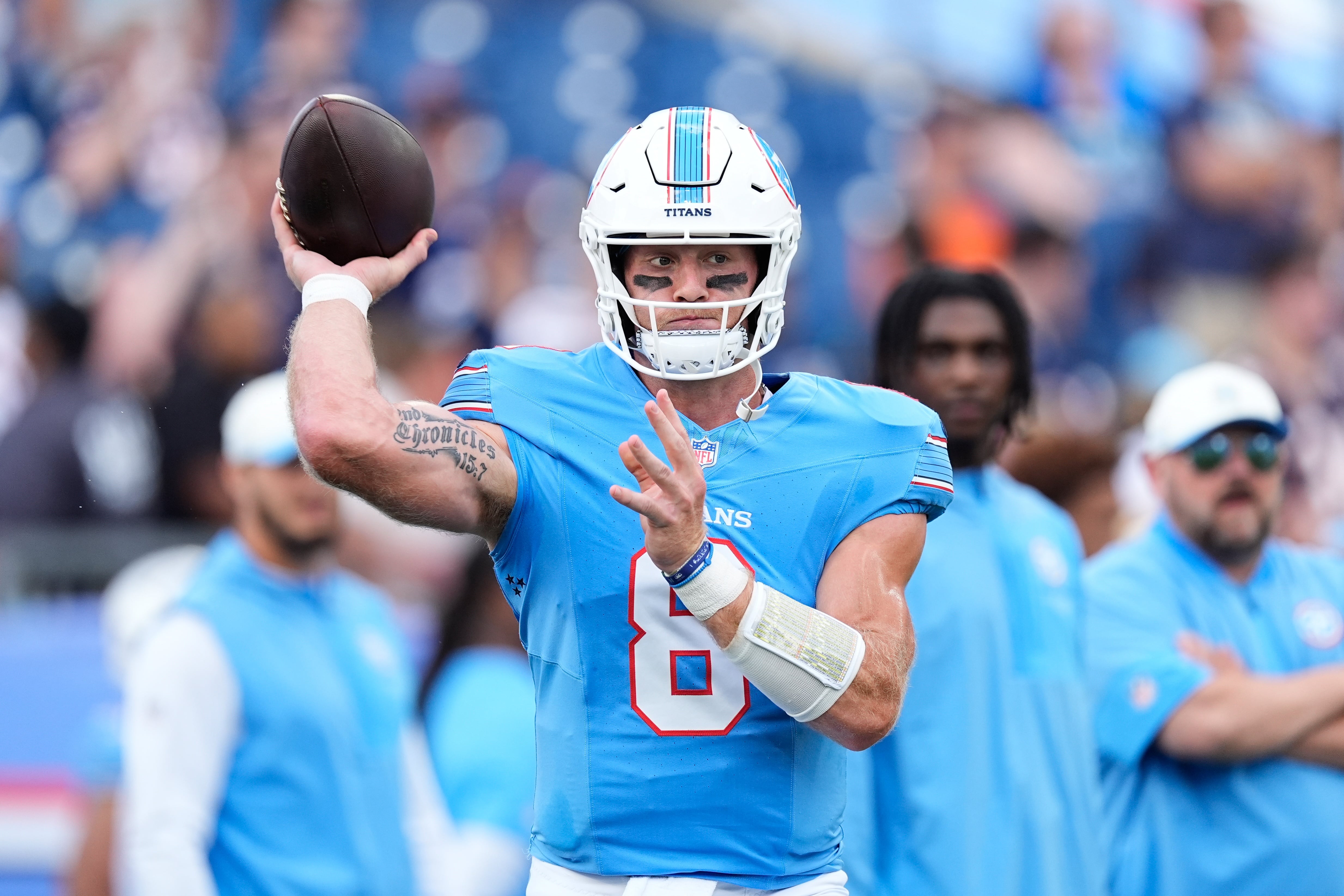 Jets sign former Titans QB Will Levis to practice squad and release Bailey Zappe, AP source says